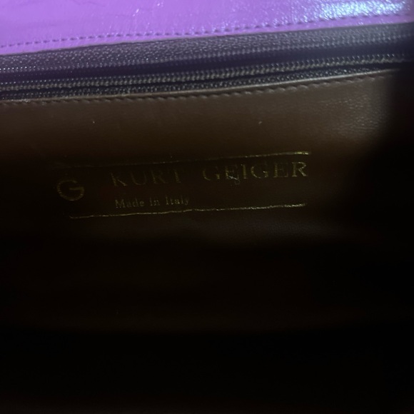 Kurt Geiger Purple Crossbody Bag - Picture 3 of 10